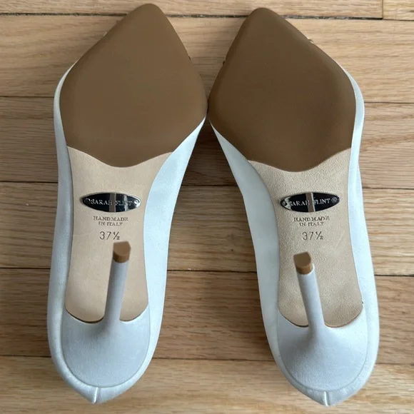 Sarah Flint Perfect Nina 100 (White Satin) - Picture 5 of 8